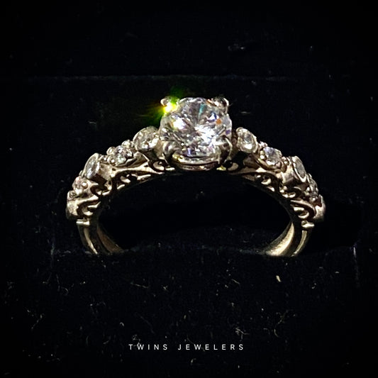 Crown Silver Ring