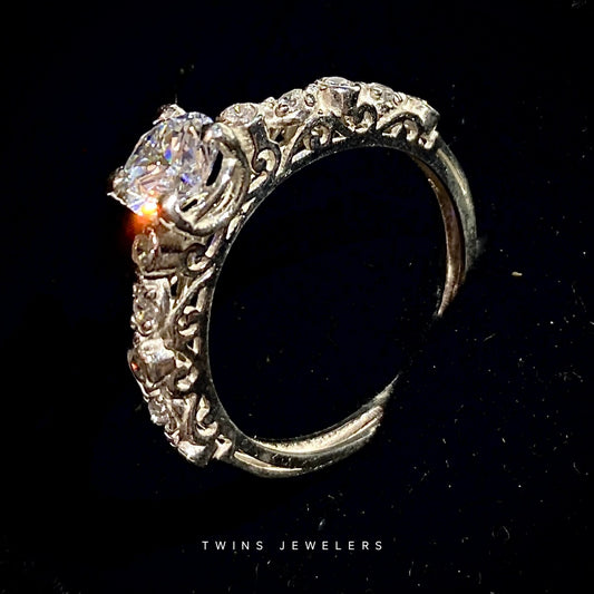 Crown Silver Ring