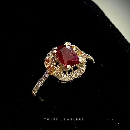 Red Bold Ring